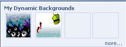 Dynamic Backgrounds