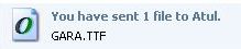 File Sent