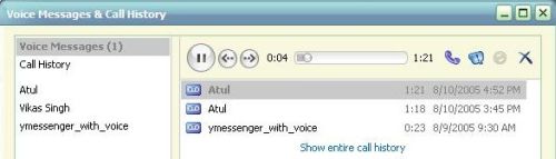 Voice History