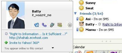 Profile Popup