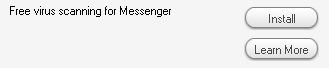 Windows Live Messenger virus scanning